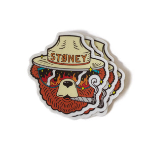 Stoney The Bear - Sticker