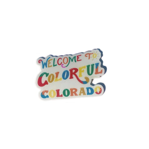 Colorful Colorado - Sticker