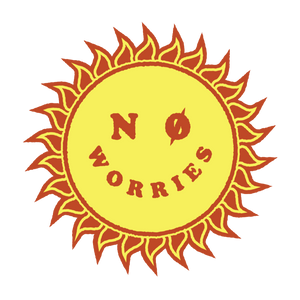 No Worries - Sticker