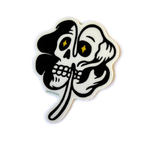 Skull Clover - Sticker