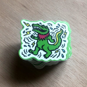 Dancing Gator - Sticker(x3)