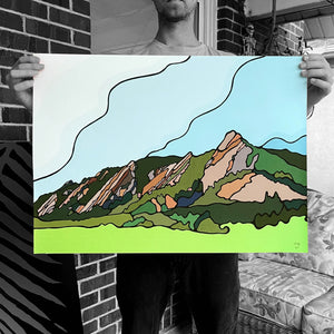 Boulder's Backyard - Print