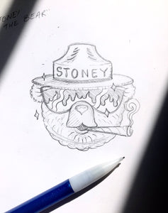 Stoney The Bear - Enamel Pin