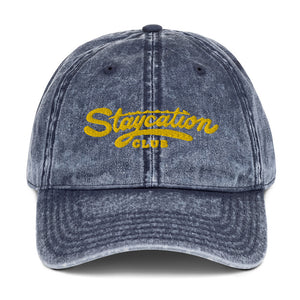 Staycation Club Dad Hat